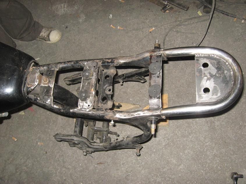 honda cx500 frame