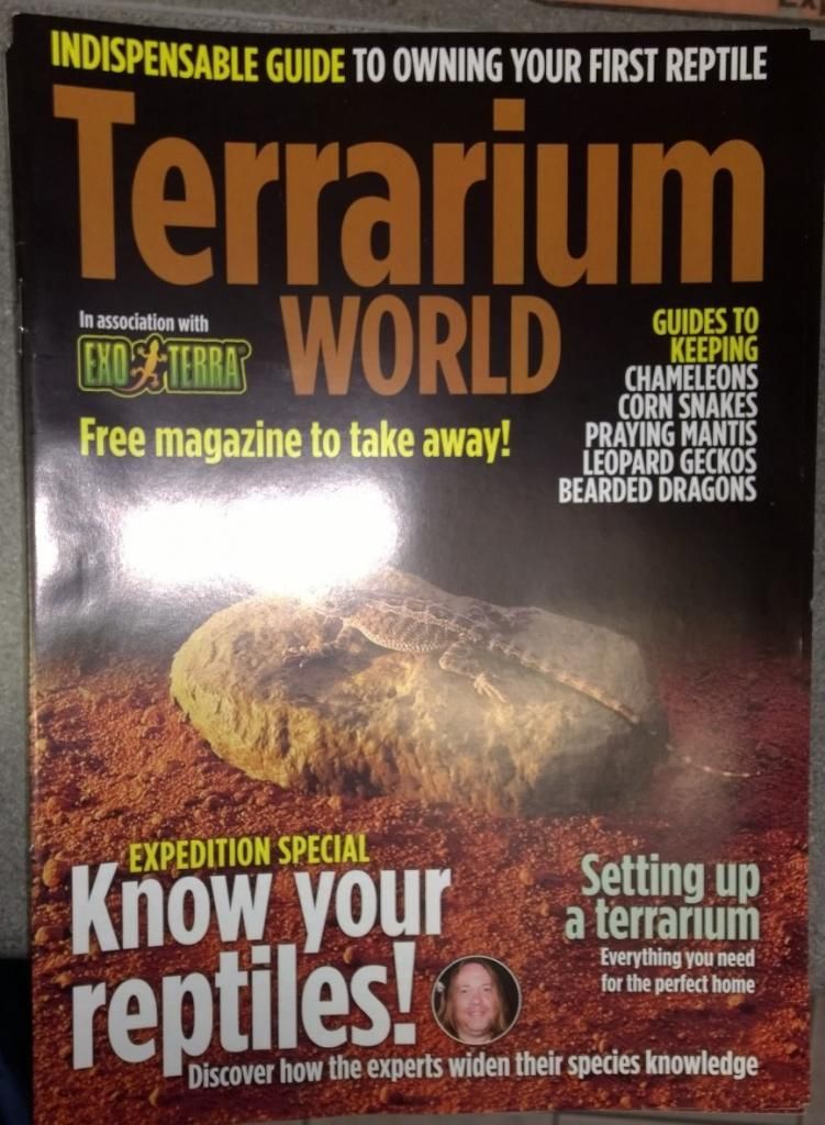 Free Terrarium World magazine! Reptile Forums