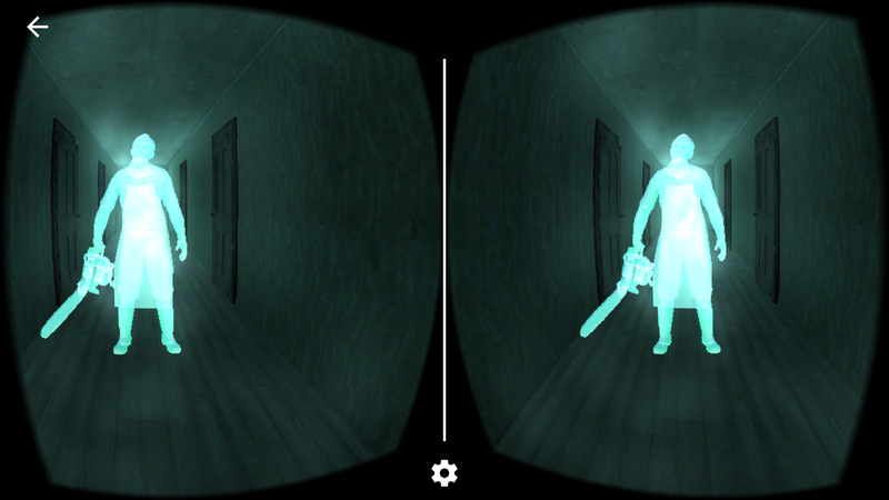 Haunted Rooms VR 拿着电锯的男人