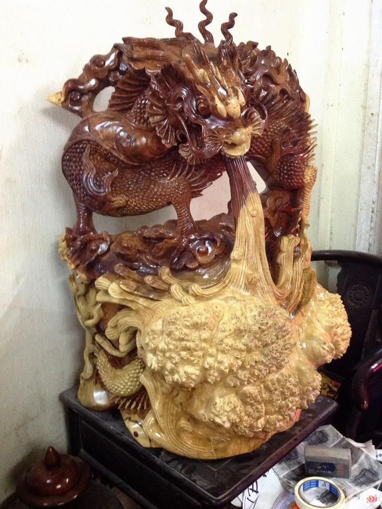 Rồng nu hương dành cho khách vip - 1