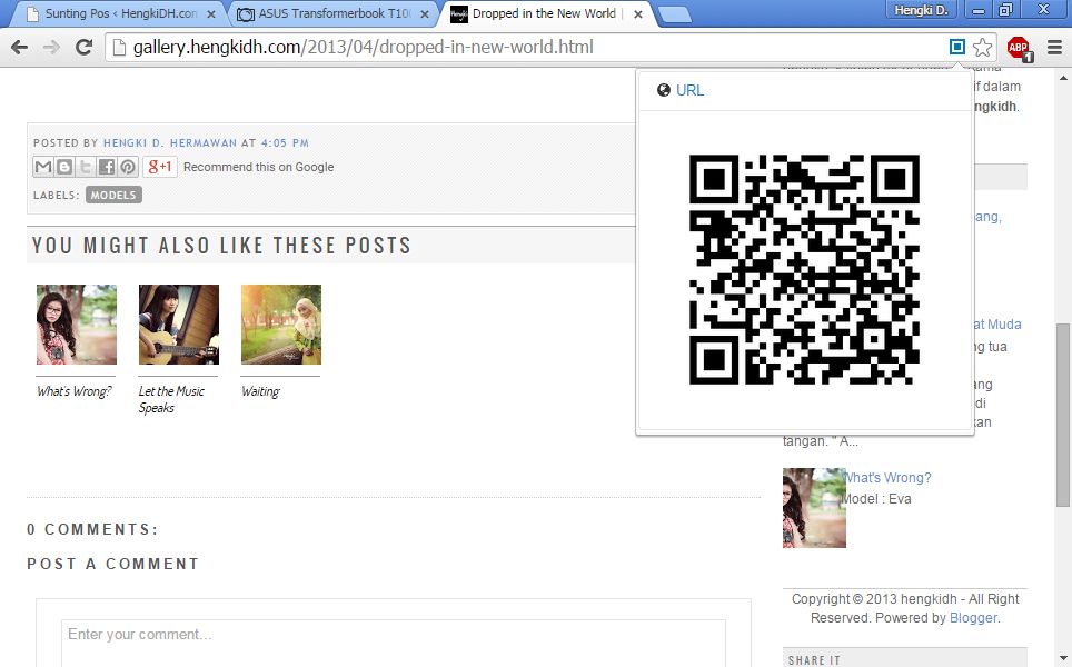 Ekstensi QR Code