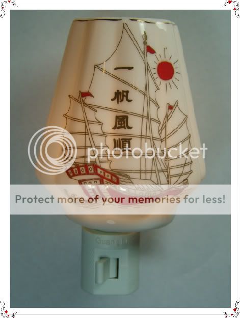   Light Oriental Ship  use w/fragrance oil (Diffuser Warmer)  