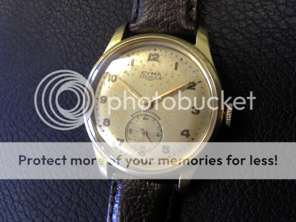 FS: Vintage Cyma Triplex Wristwatch $125 | WatchUSeek Watch Forums